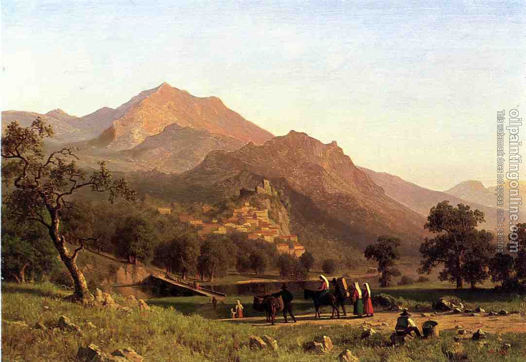 Bierstadt, Albert - Rocca de Secca